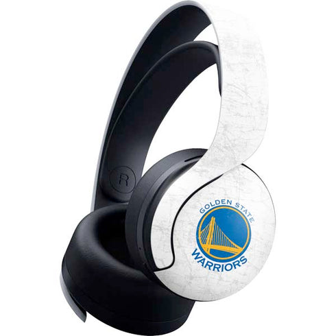 NBA Golden State Warriors Distressed PULSE 3D Wireless Headset for PS5 Skin