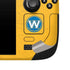 NBA Golden State Warriors Distressed Steam Deck Handheld Gaming Computer Skin