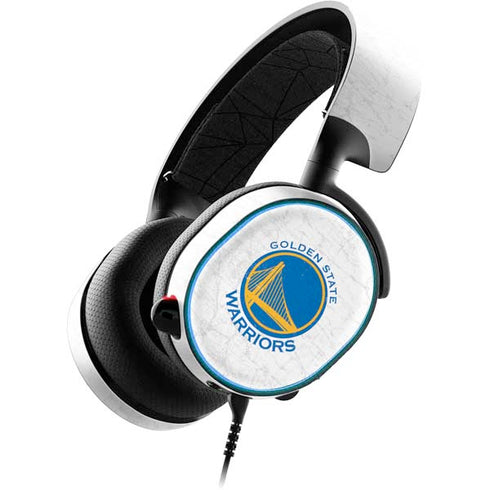 NBA Golden State Warriors Distressed SteelSeries Arctis 3 Skin