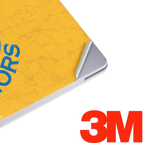 NBA Golden State Warriors Distressed Surface Laptop 2 Skin