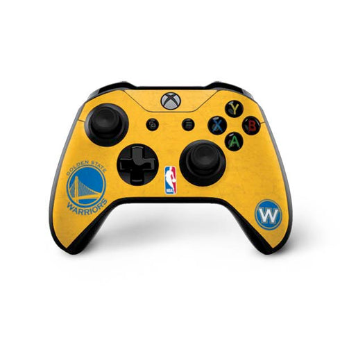 NBA Golden State Warriors Distressed Xbox One X Bundle Skin