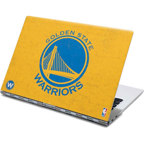 NBA Golden State Warriors Distressed Yoga 910 2-in-1 14in Touch-Screen Skin