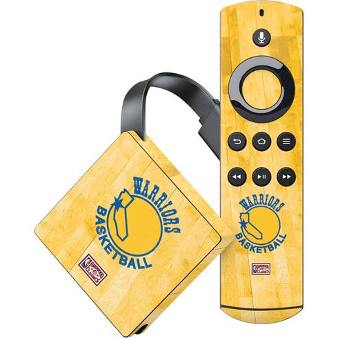 NBA Golden State Warriors Hardwood Classics Amazon Fire TV Skin