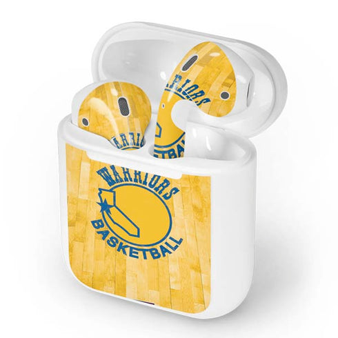 NBA Golden State Warriors Hardwood Classics Apple AirPods Skin