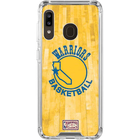 NBA Golden State Warriors Hardwood Classics Galaxy A30 Clear Case