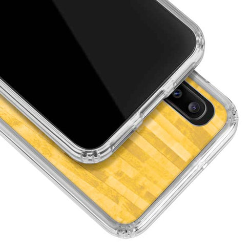 NBA Golden State Warriors Hardwood Classics Galaxy A30 Clear Case