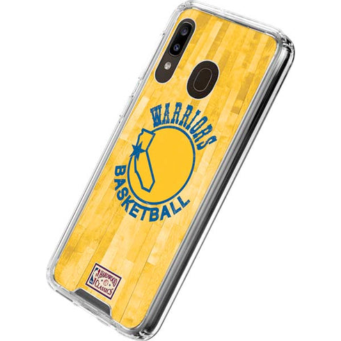 NBA Golden State Warriors Hardwood Classics Galaxy A30 Clear Case