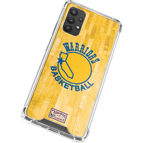 NBA Golden State Warriors Hardwood Classics Galaxy A32 5G Clear Case
