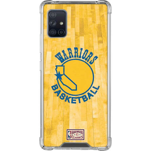NBA Golden State Warriors Hardwood Classics Galaxy A51 5G Clear Case