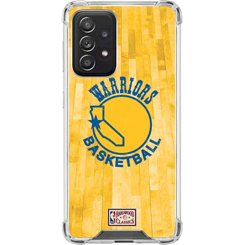 NBA Golden State Warriors Hardwood Classics Galaxy A52 5G Clear Case