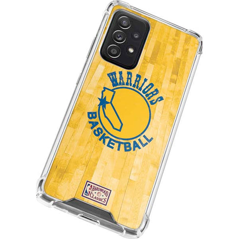 NBA Golden State Warriors Hardwood Classics Galaxy A52 5G Clear Case