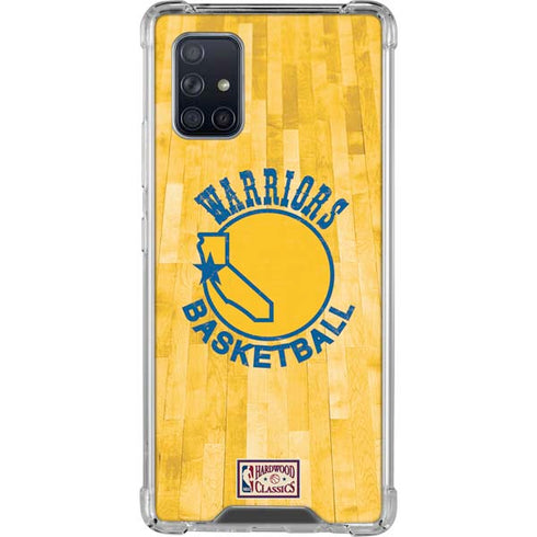 NBA Golden State Warriors Hardwood Classics Galaxy A71 5G Clear Case