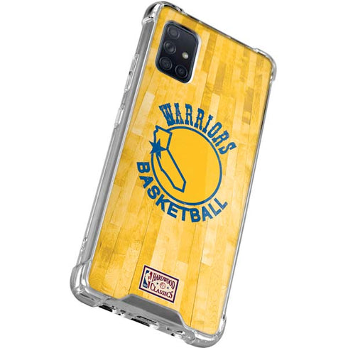 NBA Golden State Warriors Hardwood Classics Galaxy A71 5G Clear Case