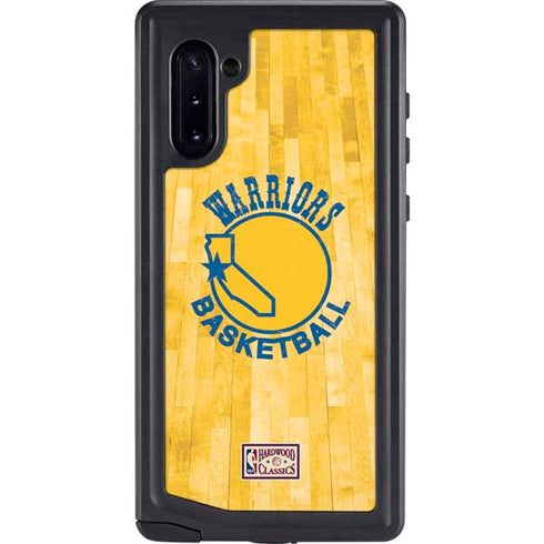 NBA Golden State Warriors Hardwood Classics Galaxy Note 10 Waterproof Case