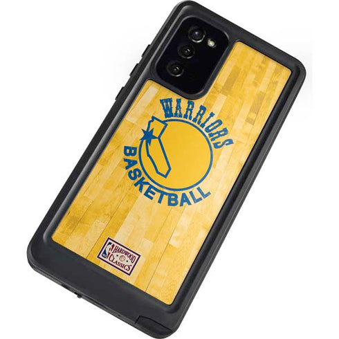 NBA Golden State Warriors Hardwood Classics Galaxy Note20 5G Waterproof Case