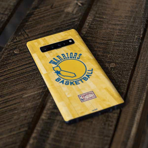 NBA Golden State Warriors Hardwood Classics Galaxy S10 Plus Skin