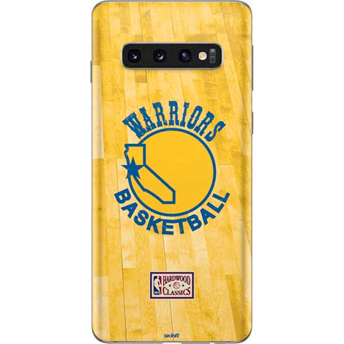 NBA Golden State Warriors Hardwood Classics Galaxy S10 Skin