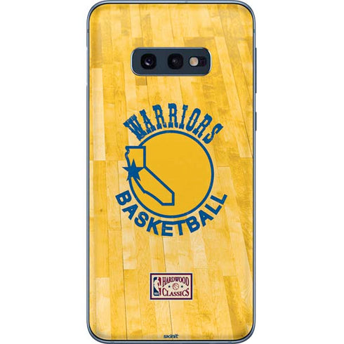 NBA Golden State Warriors Hardwood Classics Galaxy S10e Skin