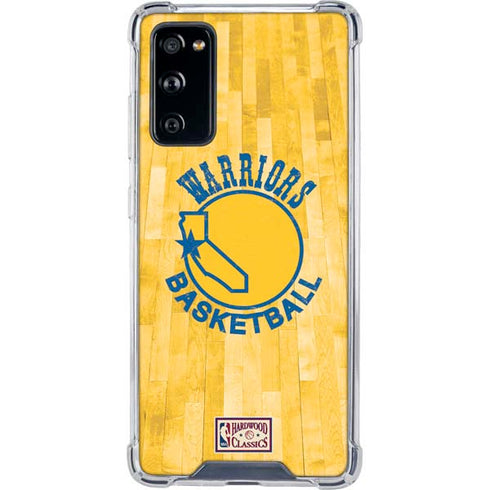 NBA Golden State Warriors Hardwood Classics Galaxy S20 FE Clear Case