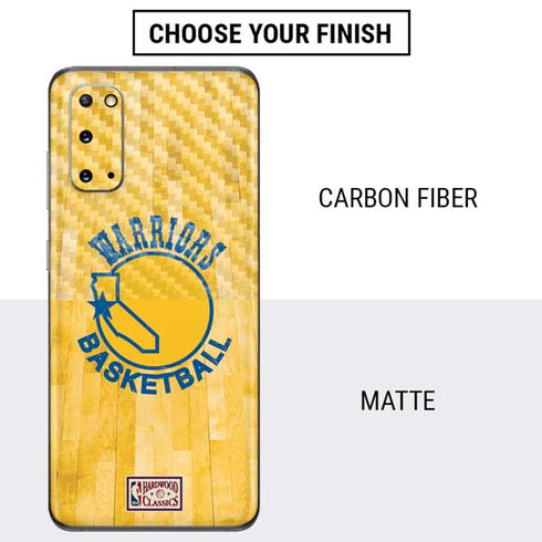 NBA Golden State Warriors Hardwood Classics Galaxy S20 Skin