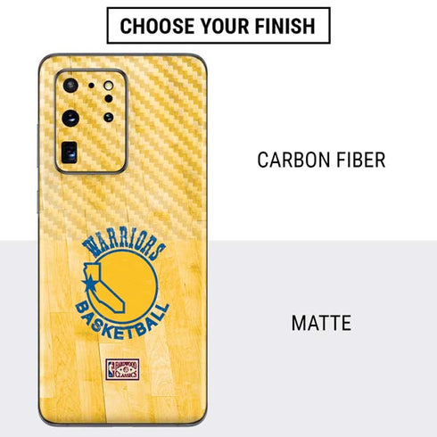 NBA Golden State Warriors Hardwood Classics Galaxy S20 Ultra 5G Skin