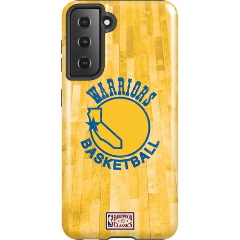 NBA Golden State Warriors Hardwood Classics Galaxy S21 5G Pro Case