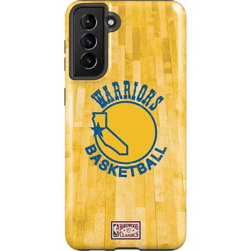 NBA Golden State Warriors Hardwood Classics Galaxy S21 FE Pro Case