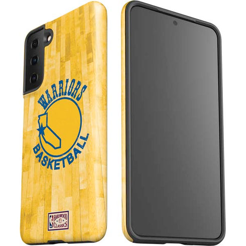 NBA Golden State Warriors Hardwood Classics Galaxy S21 Plus 5G Pro Case