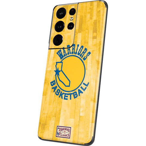 NBA Golden State Warriors Hardwood Classics Galaxy S21 Ultra 5G Skin