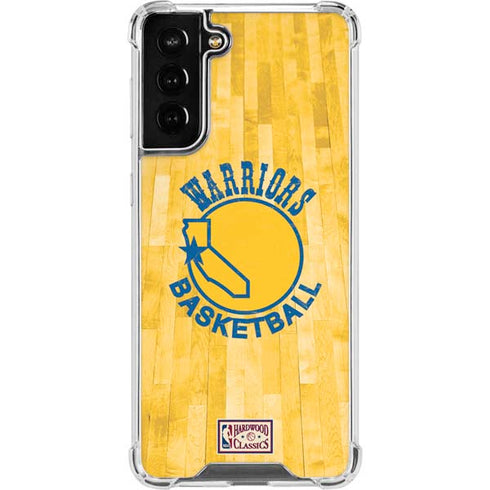 NBA Golden State Warriors Hardwood Classics Galaxy S22 Plus Clear Case