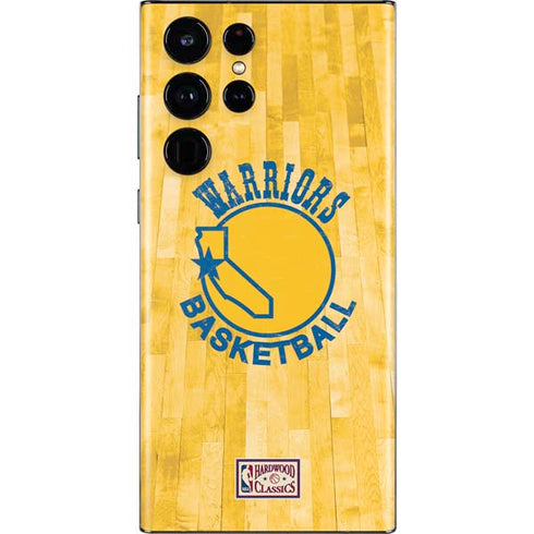 NBA Golden State Warriors Hardwood Classics Galaxy S22 Ultra Skin