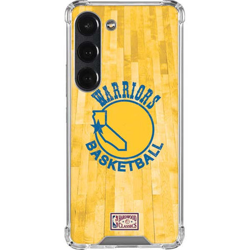 NBA Golden State Warriors Hardwood Classics Galaxy S23 Clear Case