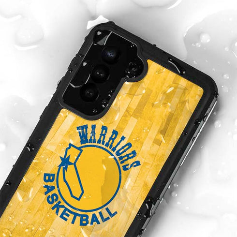 NBA Golden State Warriors Hardwood Classics Galaxy S23 Plus Waterproof Case