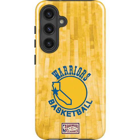 NBA Golden State Warriors Hardwood Classics Galaxy S24 Impact Case