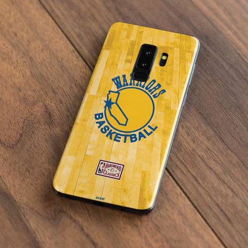 NBA Golden State Warriors Hardwood Classics Galaxy S9 Plus Skin