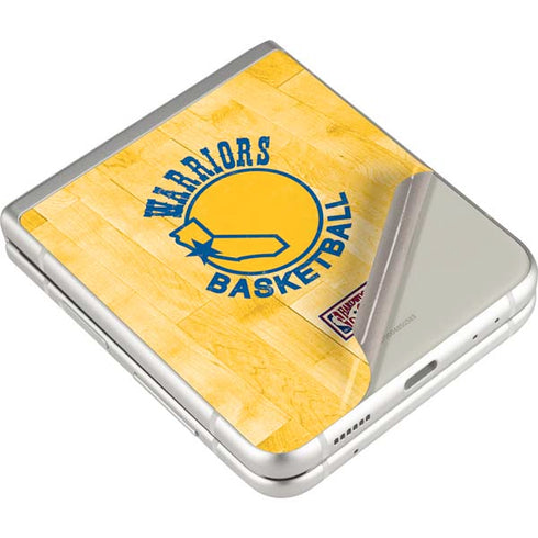 NBA Golden State Warriors Hardwood Classics Galaxy Z Flip3 5G Skin