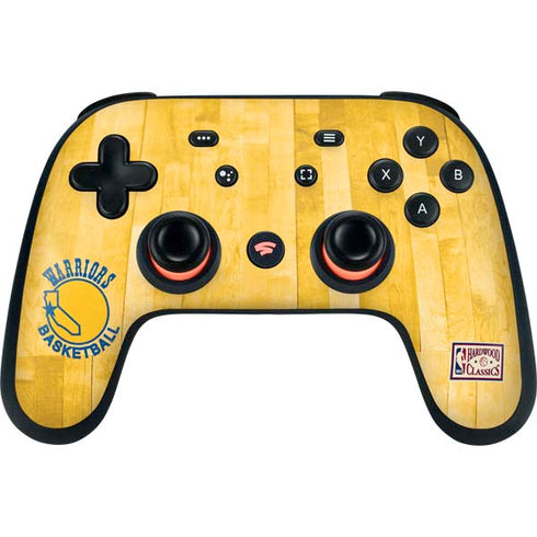 NBA Golden State Warriors Hardwood Classics Google Stadia Controller Skin