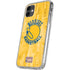 NBA Golden State Warriors Hardwood Classics iPhone 11 Clear Case