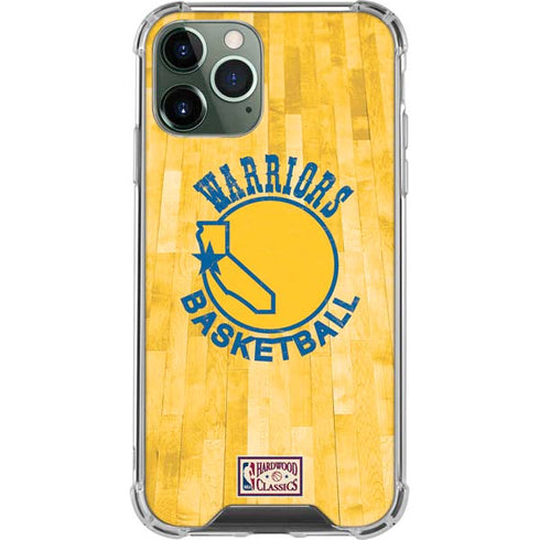 NBA Golden State Warriors Hardwood Classics iPhone 11 Pro Max Clear Case