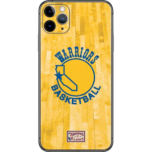 NBA Golden State Warriors Hardwood Classics iPhone 11 Pro Max Skin