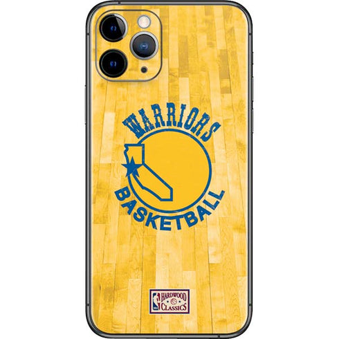 NBA Golden State Warriors Hardwood Classics iPhone 11 Pro Skin