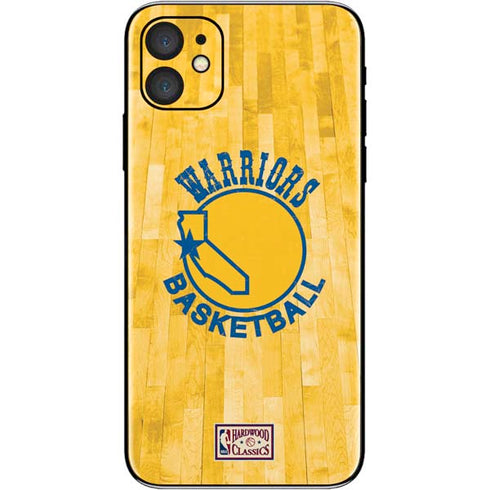 NBA Golden State Warriors Hardwood Classics iPhone 11 Skin