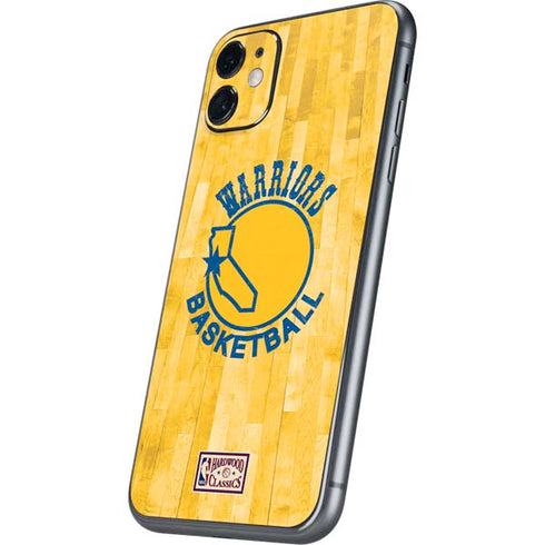 NBA Golden State Warriors Hardwood Classics iPhone 11 Skin