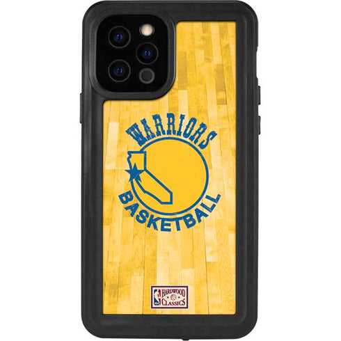 NBA Golden State Warriors Hardwood Classics iPhone 12 Pro Waterproof Case
