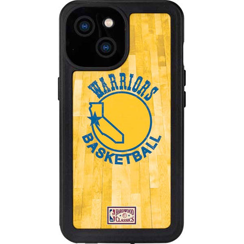NBA Golden State Warriors Hardwood Classics iPhone 13 Mini Waterproof Case