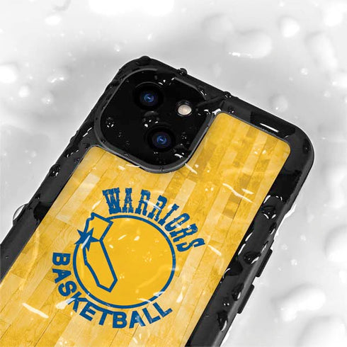 NBA Golden State Warriors Hardwood Classics iPhone 13 Mini Waterproof Case