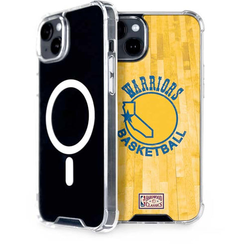 NBA Golden State Warriors Hardwood Classics iPhone 14 Plus MagSafe Case