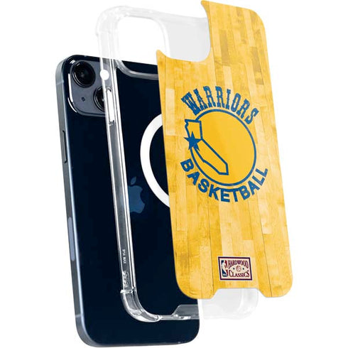 NBA Golden State Warriors Hardwood Classics iPhone 14 Plus MagSafe Case