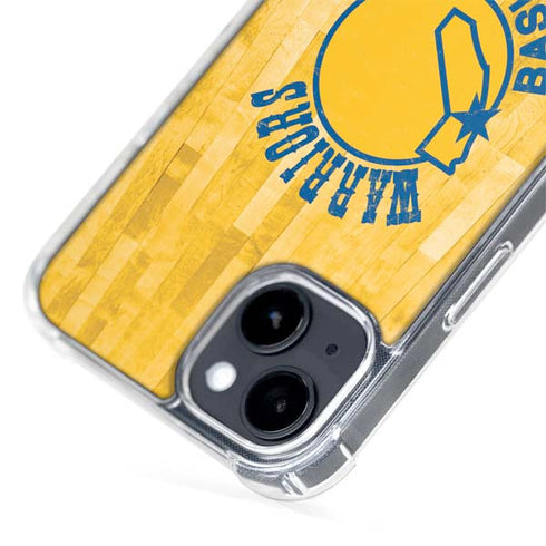 NBA Golden State Warriors Hardwood Classics iPhone 15 Plus MagSafe Case