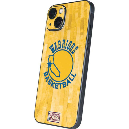NBA Golden State Warriors Hardwood Classics iPhone 15 Plus Skin